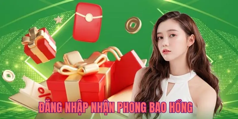 Đăng nhập liên tục mỗi ngày ẵm phong bao hồng 